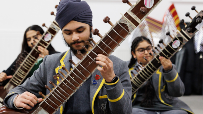 Sitar Players from SFE's Raga and Tala Ensemble